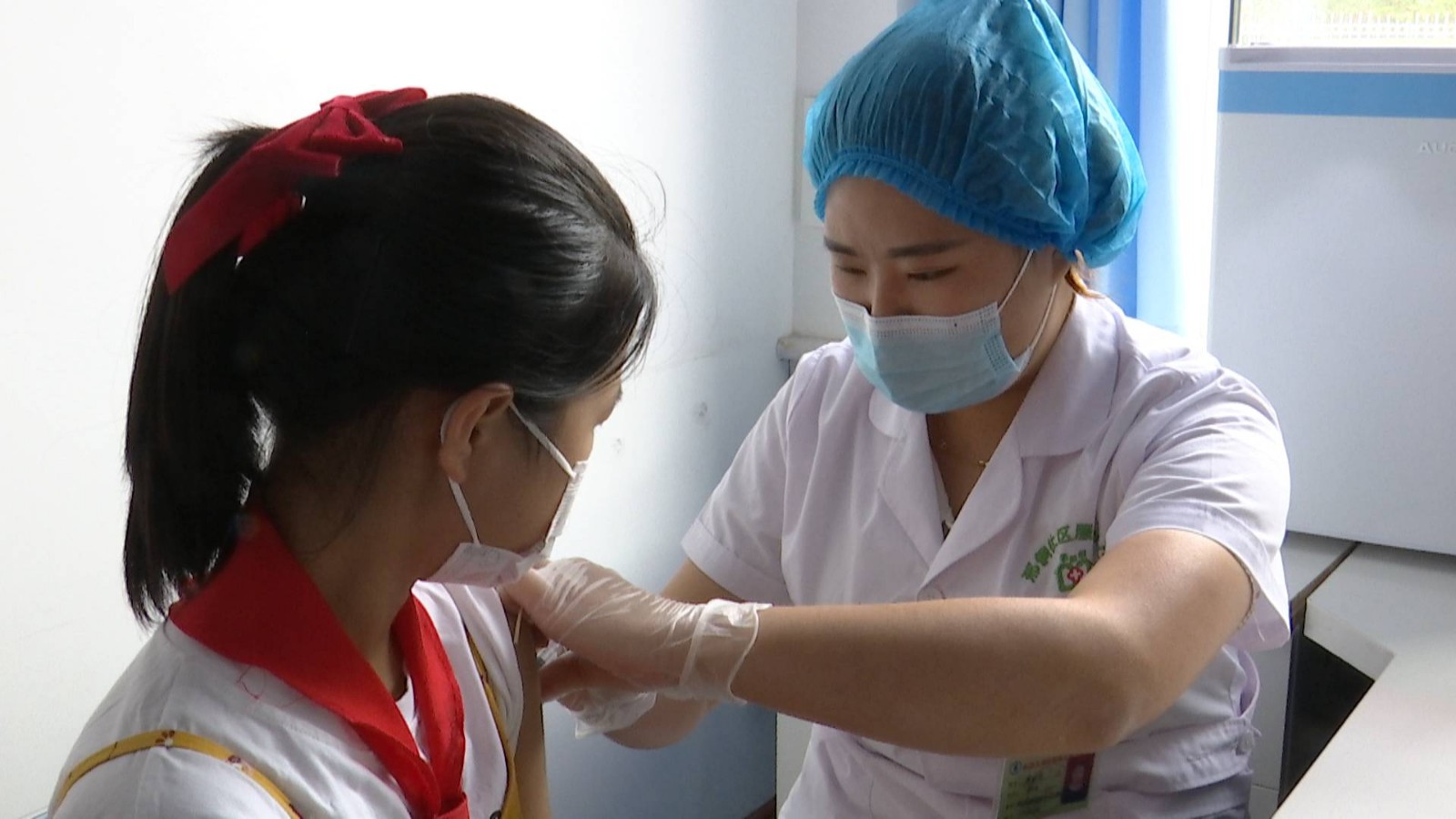 临邑县9到14岁HPV疫苗免费接种项目首针接种